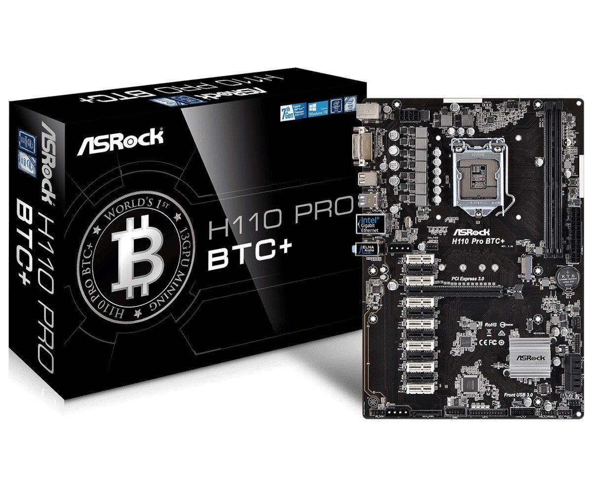 

AsRock H110 Pro BTC+