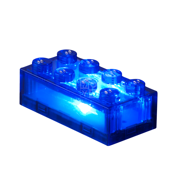

LIGHT STAX с LED подсветкой Transparent синий 1 эл. 4х2 (LS-S11903-03)