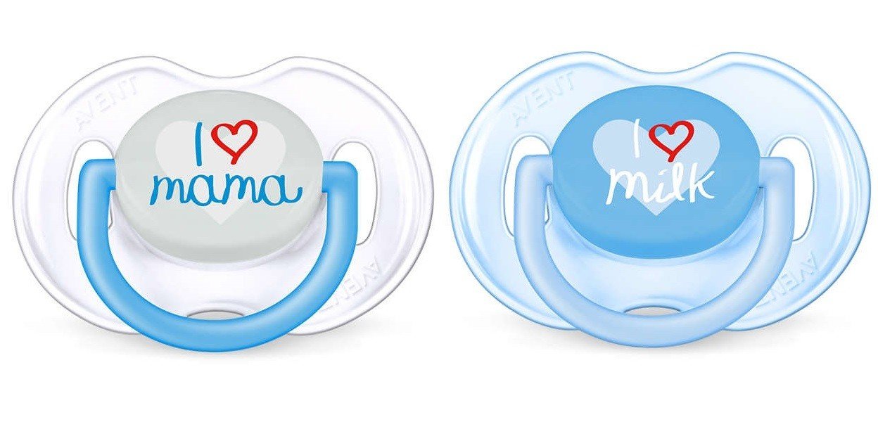 

PHILIPS AVENT Classic I love 0-6 мес. для мальчиков, 2 шт (SCF172/50-1)