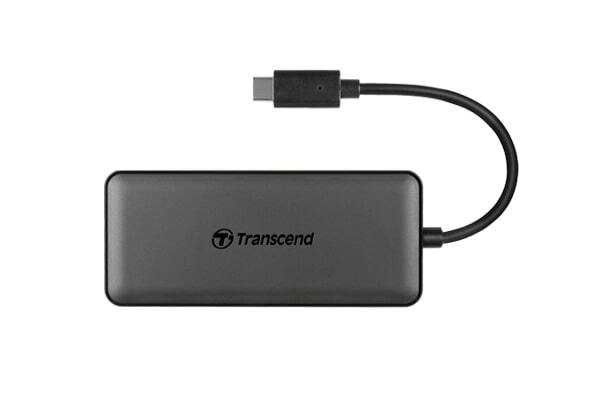 

TRANSCEND Type-C HUB 6 ports microSD/SD Black (TS-HUB5C), Чёрный