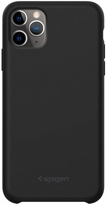 

Spigen для iPhone 11 Pro Max Silicone Fit Black (075CS27128)