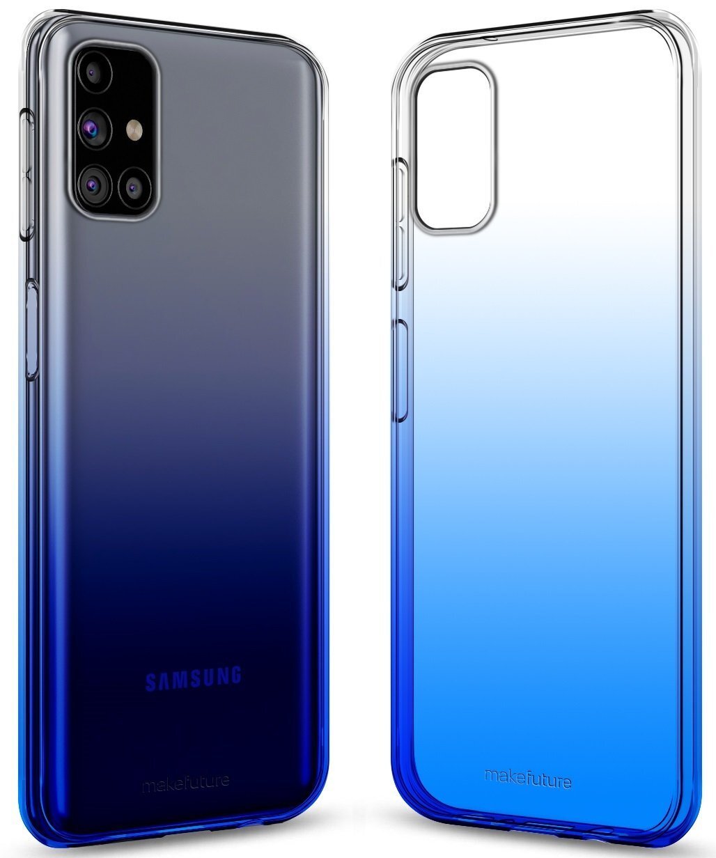 

MakeFuture для Galaxy M31s Gradient Clear TPU Blue (MCG-SM31SBL), Синий