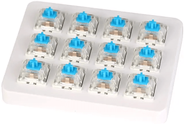 

KEYCHRON Gateron Switch with Holder Set 12Pcs/Set Blue (Z2_KEYCHRON)