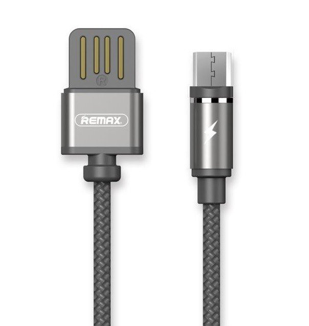 

REMAX Gravity series Magnetic cable MicroUSB Data/Charge 1M, tarnish (RC-095M-TARNISH)