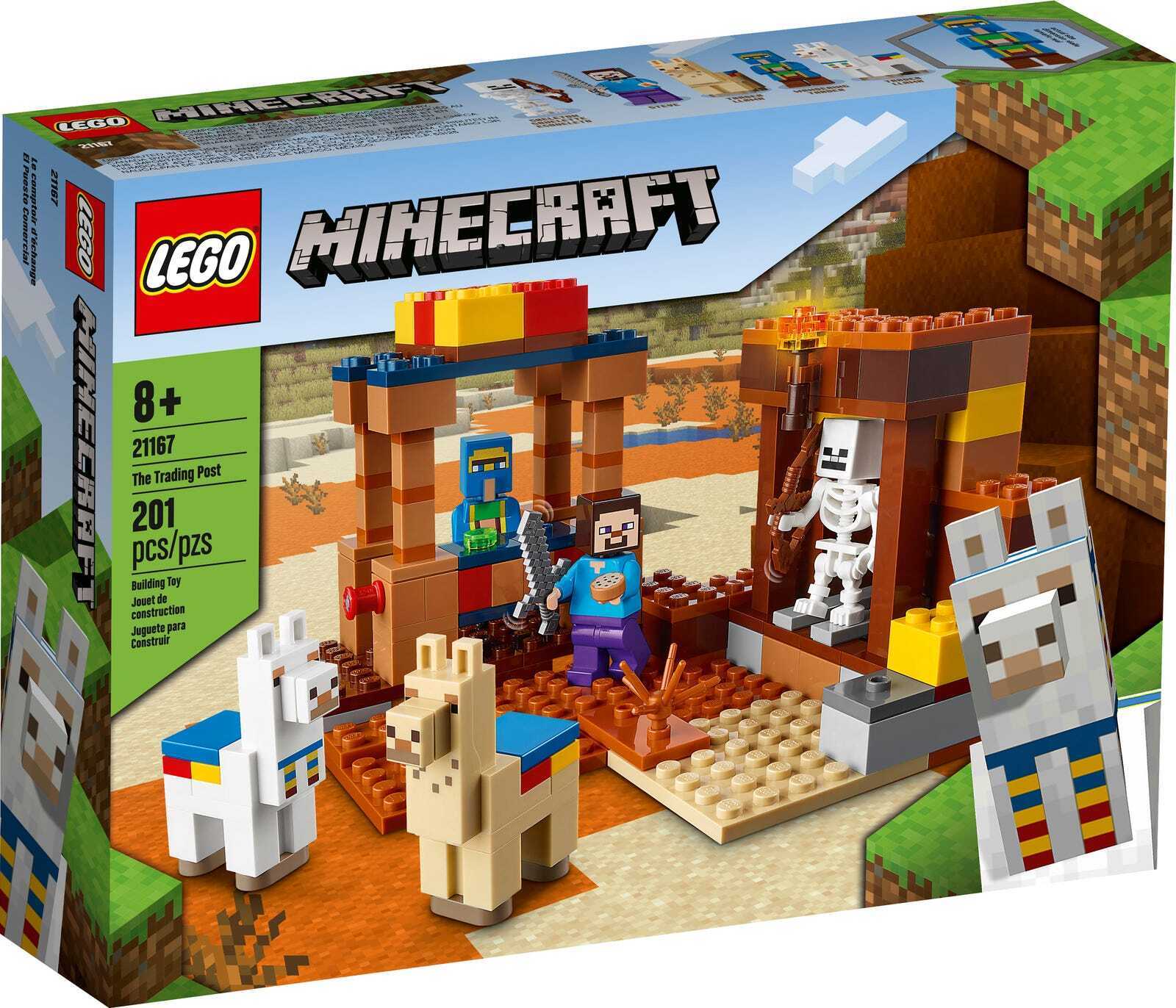 

LEGO Minecraft Торговый пост (21167)