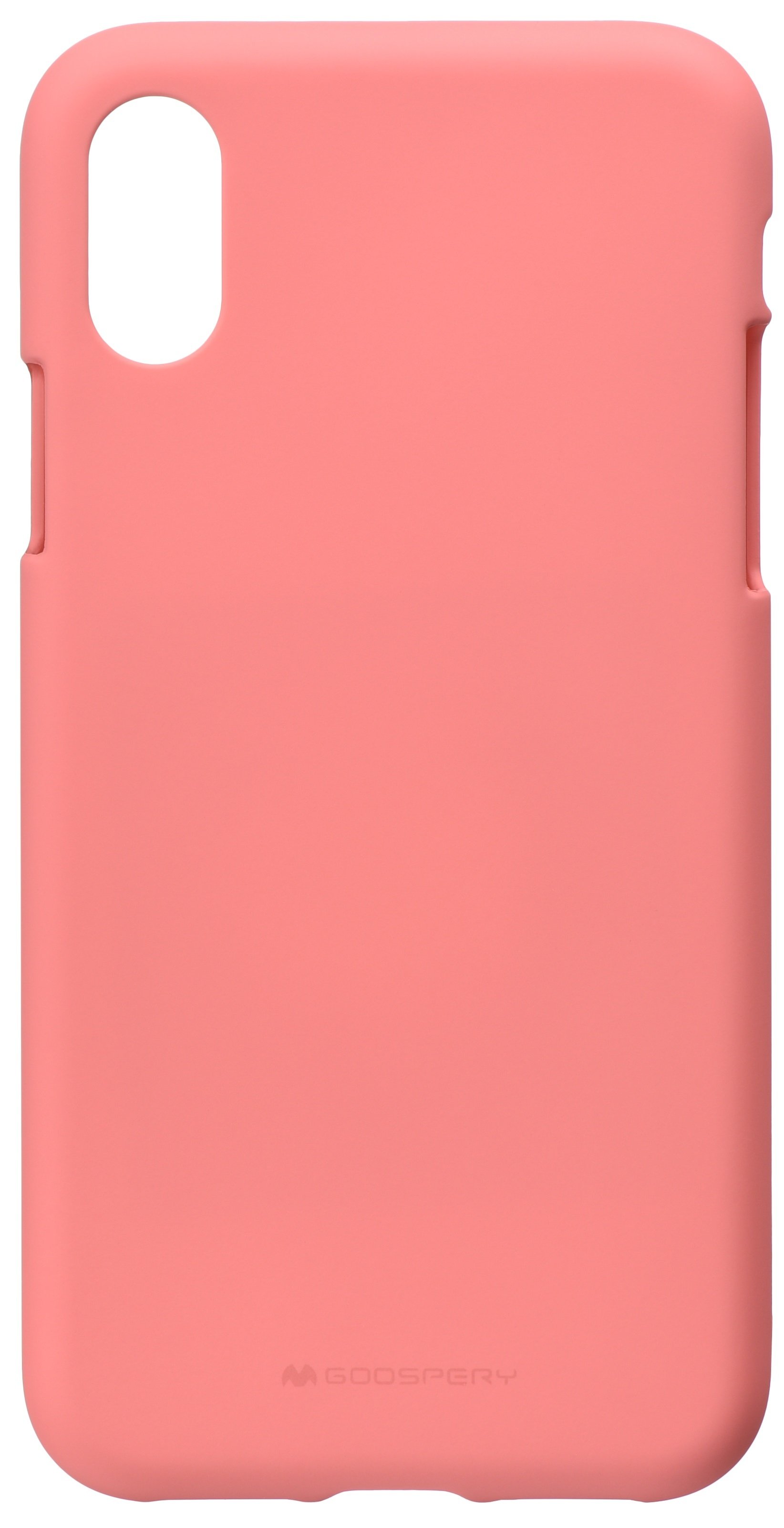 

Goospery для Apple iPhone XS Max SF Jelly Pink (8809621286679), Розовый