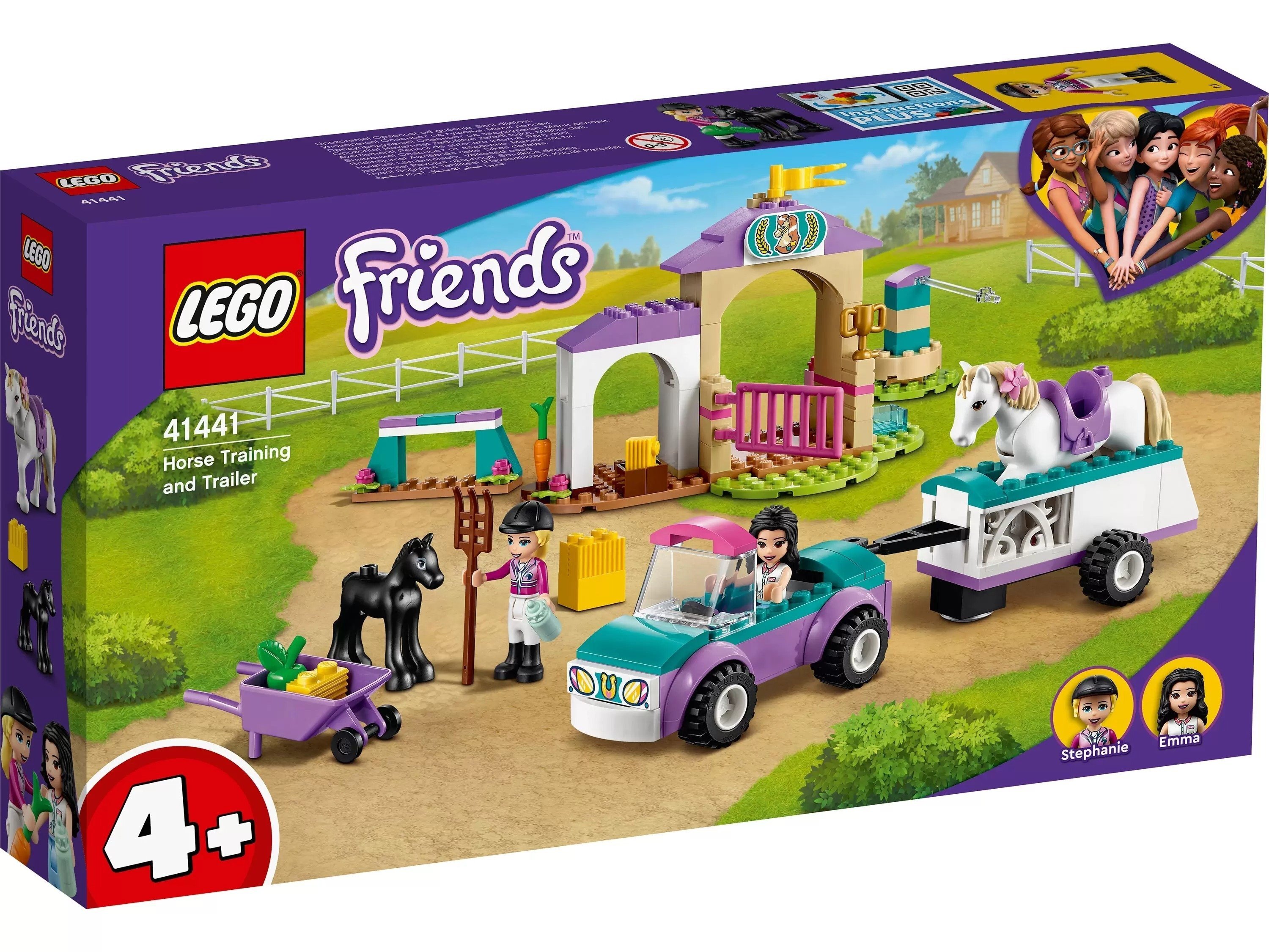 

LEGO Friends Тренировка лошади и прицеп для перевозки (41441)