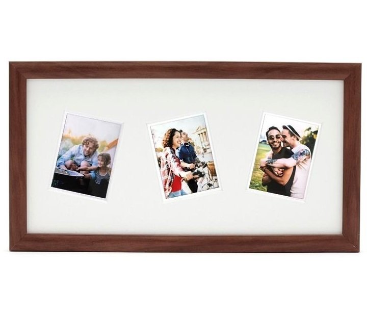 

FUJIFILM INSTAX 3 RANDOM MOUNT MINI FRAME Dark Oak (70100139148), Коричневый