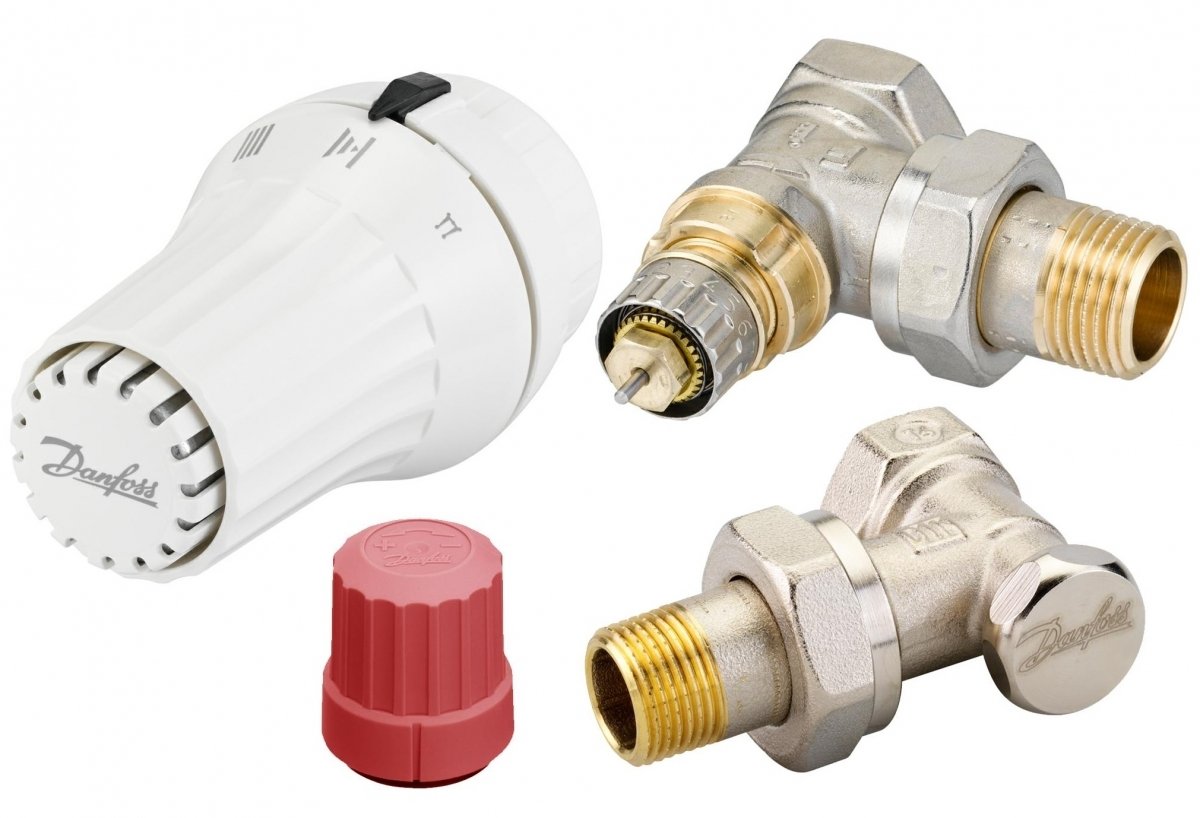 

DANFOSS Комплект терморегуляторных клапанов с преднастройкой угловой (013G5173)