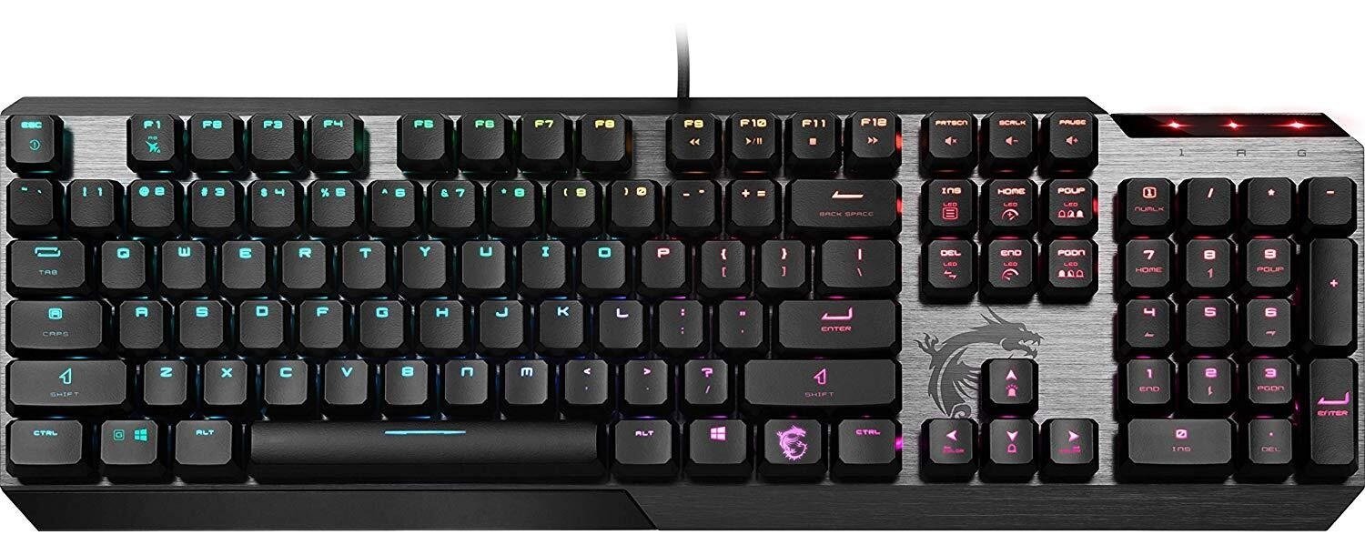 

MSI Vigor GK50 LOW PROFILE UA (S11-04UA204-GA7), Чёрный