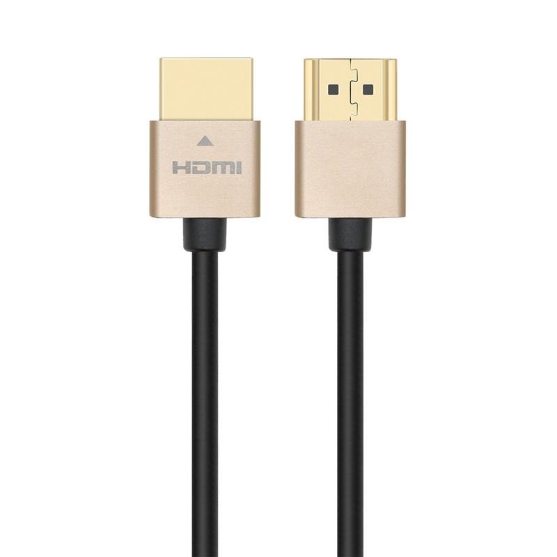 

2Е HDMI 2.0 Gen2 Ultra Slim cable,gold,1 м (2E-W9668G-1M)