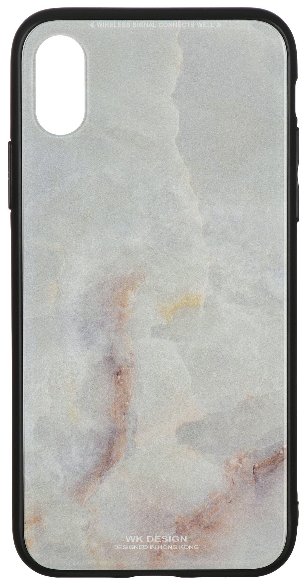 

WK для Apple iPhone XS Max WPC-061 Marble (681920360278), Чёрный