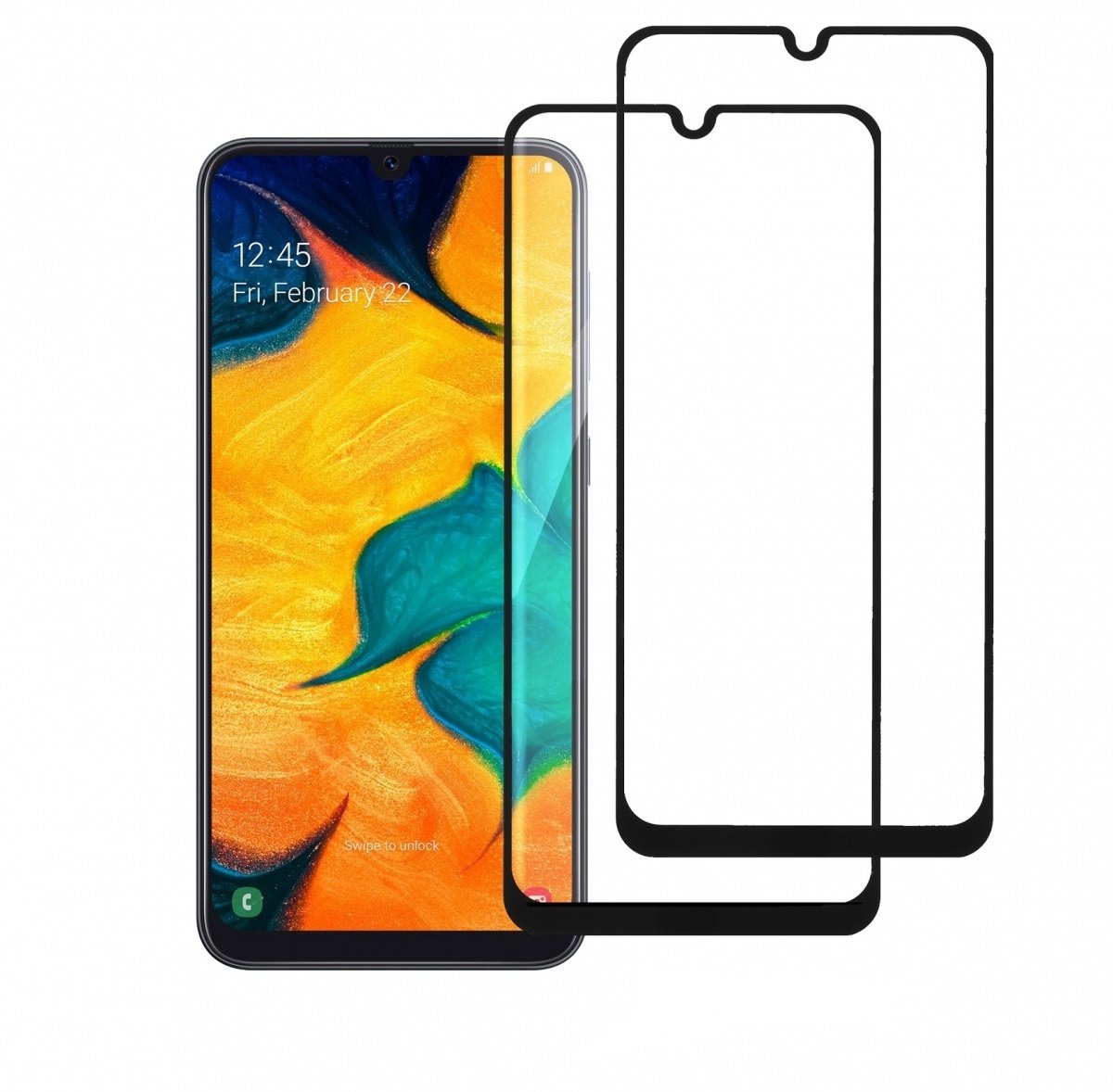 

2E для Galaxy A30 (A305)/A50 (A505) 2.5D Black Border (2E-G-A30-LTFC-BB-2IN1)
