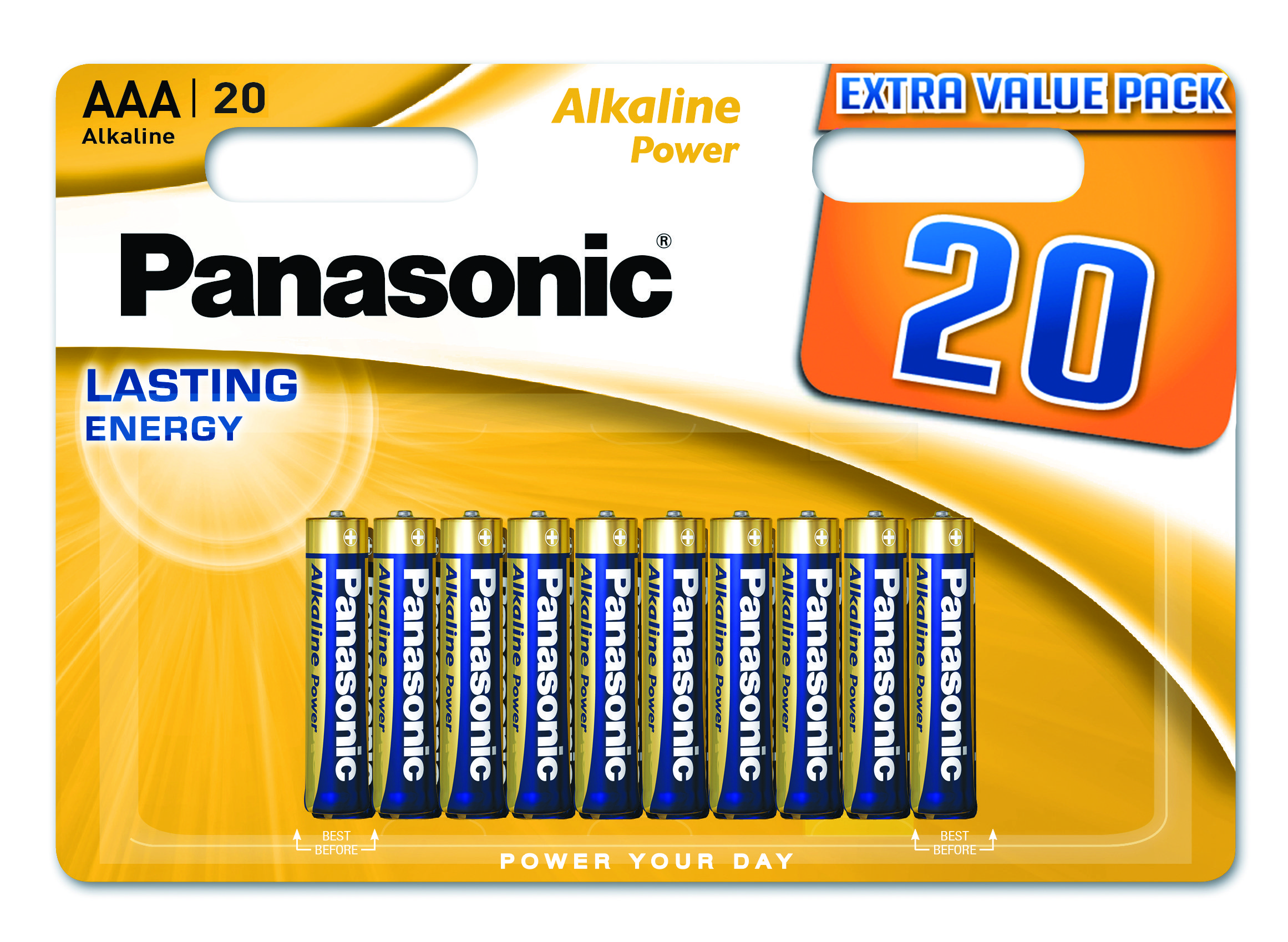 

PANASONIC ALKALINE POWER AAA BLI 20 (LR03REB/20BW)