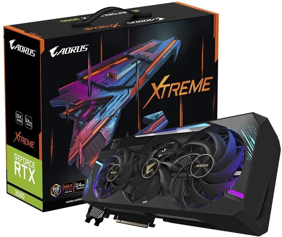 

GIGABYTE GeForce RTX3090 AORUS XTREME (GV-N3090AORUS_X-24GD)