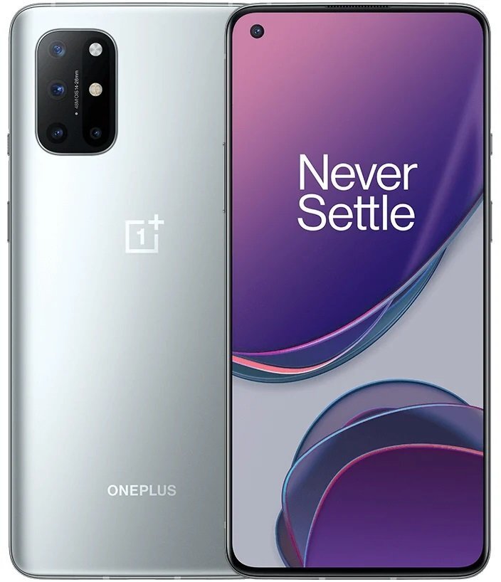 

OnePlus 8T KB2003 8/128Gb Lunar Silver, Серебристый