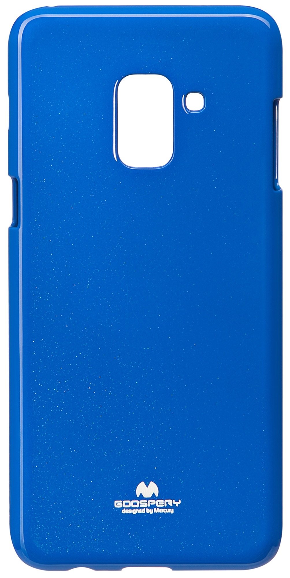 

Goospery для Galaxy A8 2018 (A530) Jelly Case Navy (8809550384163), Голубой