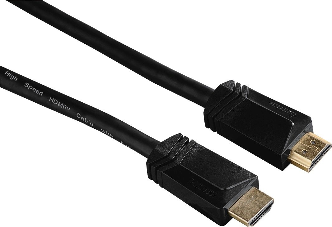 

НАМА HDMI (AM/AM) High Speed позолоченные контакты, 7.5 м (00122107), Чёрный