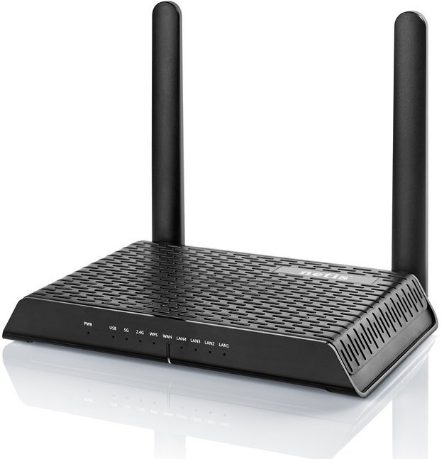 

NETIS N1 AC1200, 4xGE LAN, 1xGE WAN, 1xUSB 2.0 3G/4G, 2x внешн. ант. (N-1)