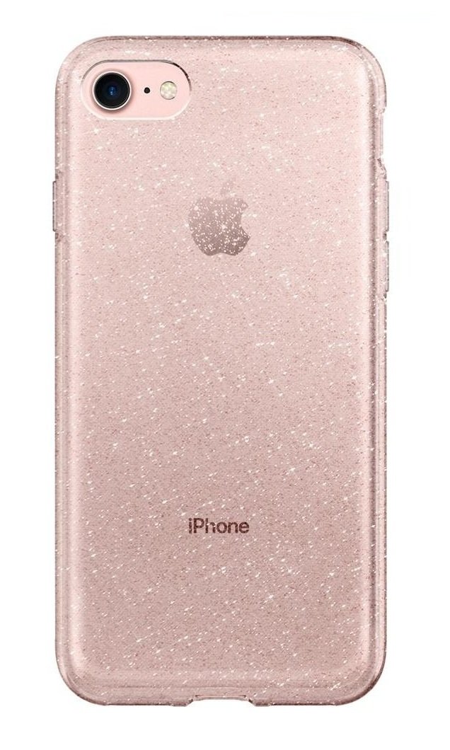 

Spigen iPhone 8/7 Liquid Crystal Glitter Crystal Quartz (042CS21760), Розовый
