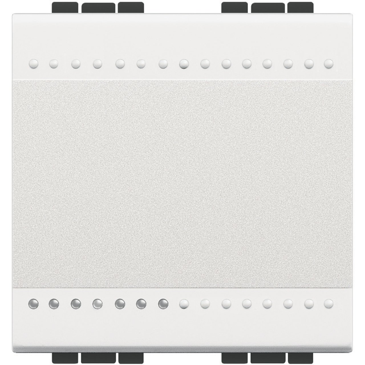 

LEGRAND Bticino LivingLight механические клеммы 2 модуля Белый (N4004M2N)