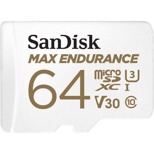 

SANDISK microSDXC 64GB Class 10 UHS-I U3 Max Endurance (SDSQQVR-064G-GN6IA)