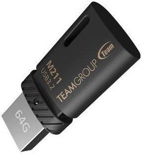 

TEAM GROUP 64GB USB-C 3.2 M211 Black (TM211364GB01), Чёрный