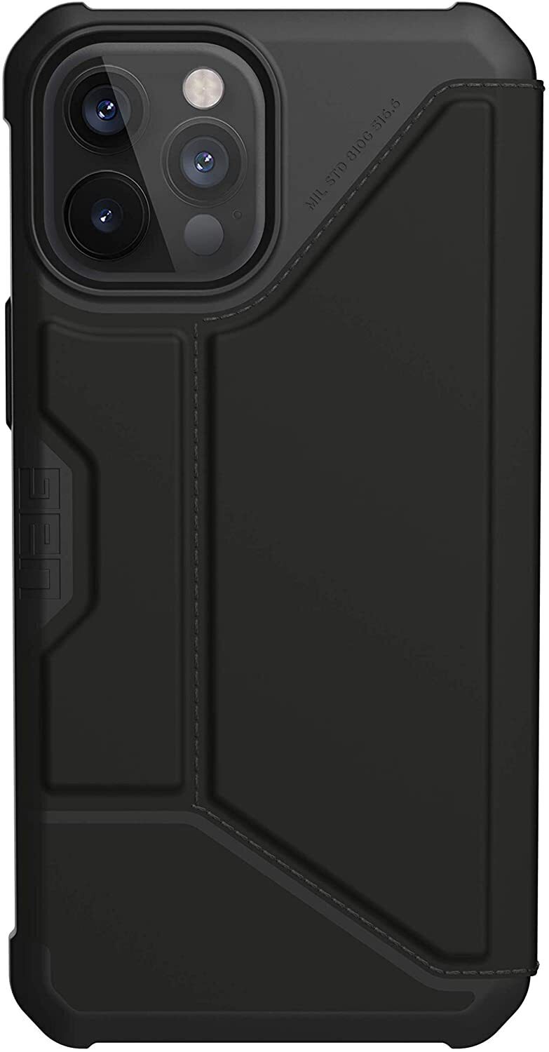 

UAG для iPhone 12 Pro Max Metropolis (PU) SATN Black (112366113840)