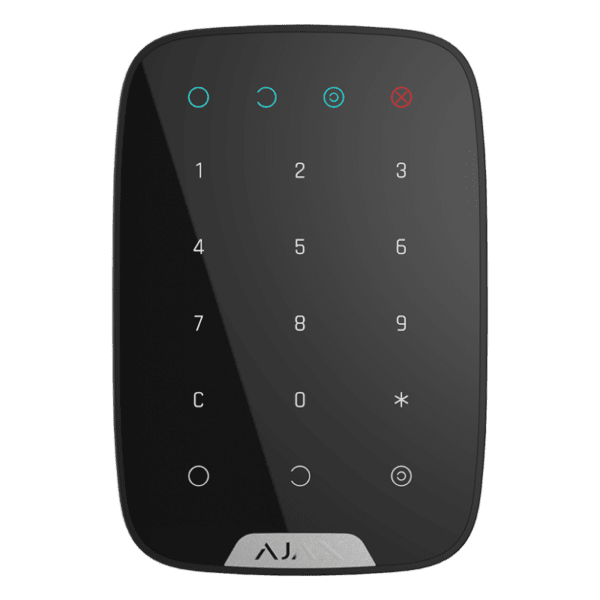 

AJAX KEYPAD WIRELESS BLACK, Чёрный