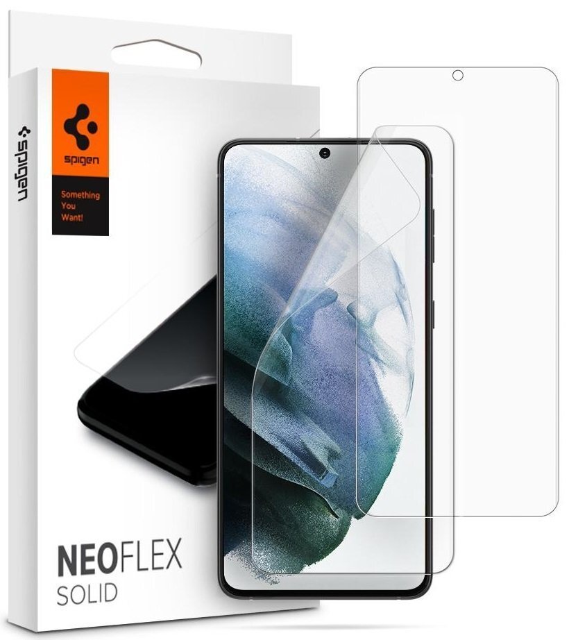 

Spigen для Galaxy S21+ (G996) NeoFlex Solid HD Clear (AFL02536), Прозрачный