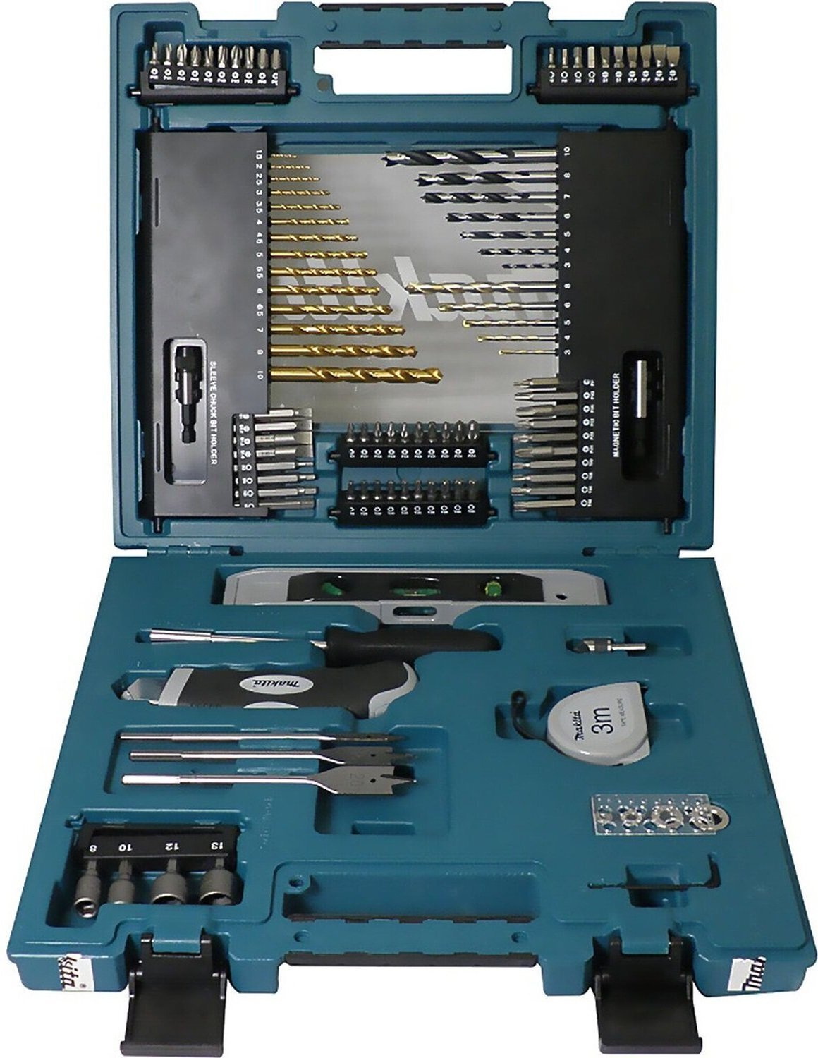 

MAKITA комбинированный, 104 шт., кейс (D-31778)
