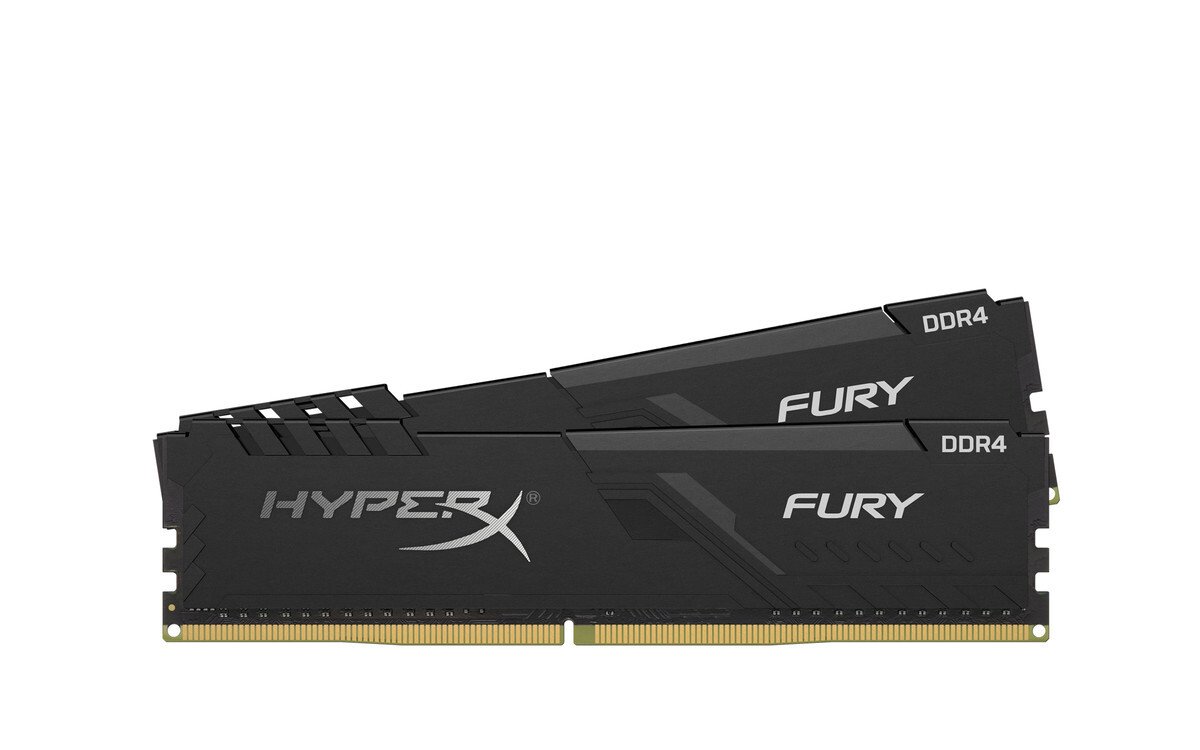 Акція на HyperX DDR4-3000 8GB (Kit of 2x4) Fury Black (HX430C15FB3K2/8) від Repka