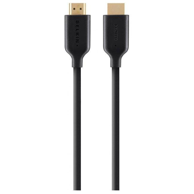 

BELKIN HDMI AM/AM High Speed w/Ethernet 2м, BLACK,GOLD (F3Y021bt2M)