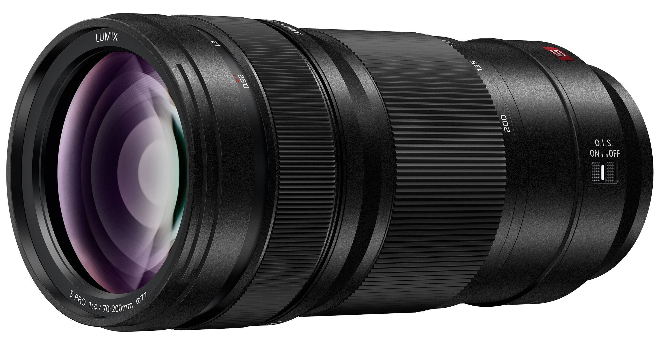 

PANASONIC Lumix S PRO 70-200 mm f/4 O.I.S. (S-R70200E)