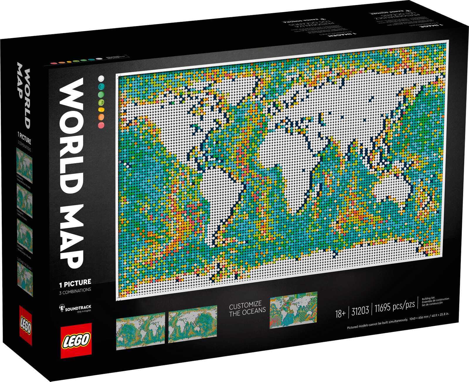

LEGO Art Карта мира (31203)