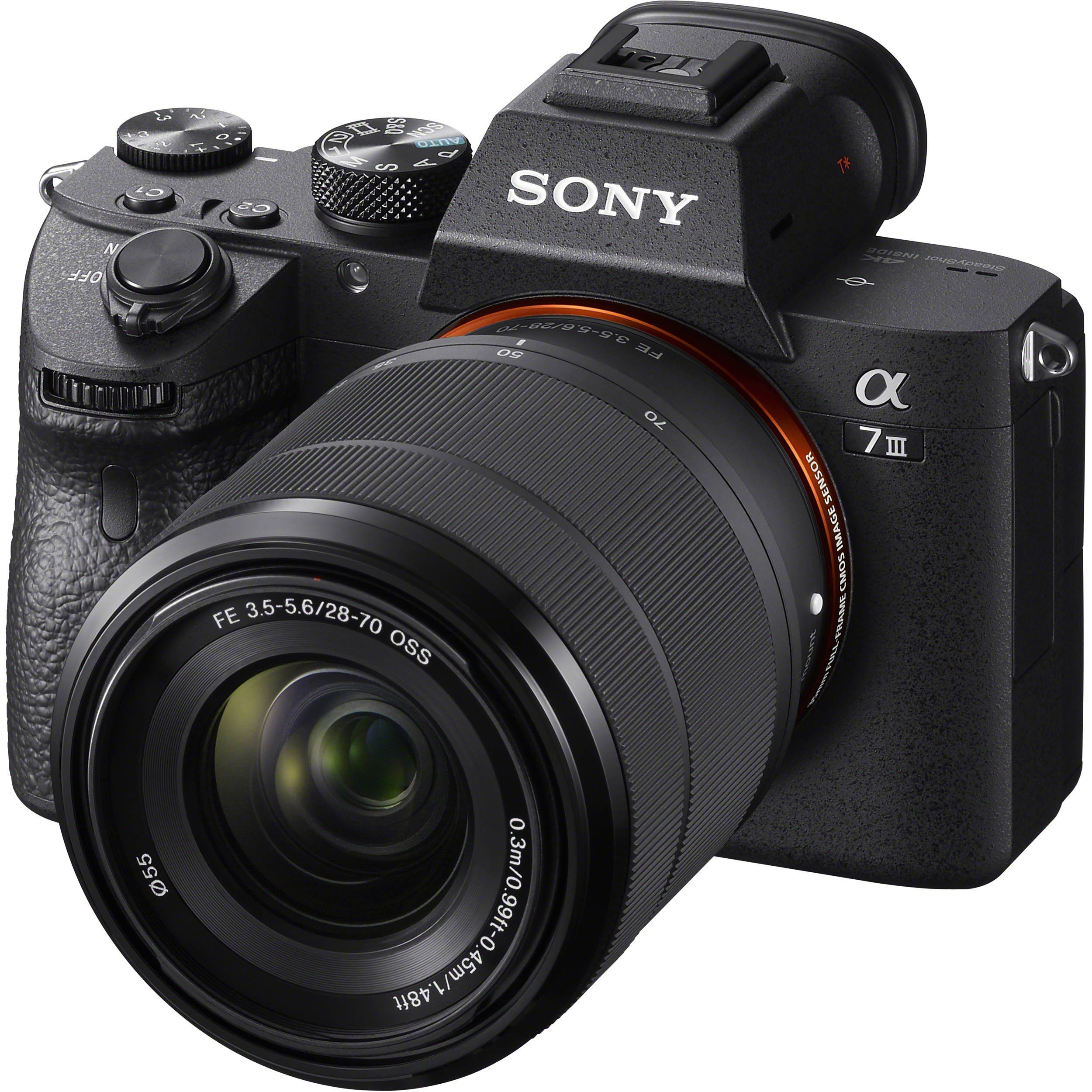 

SONY Alpha a7 III + 28-70mm OSS (ILCE7M3KB.CEC), Чёрный