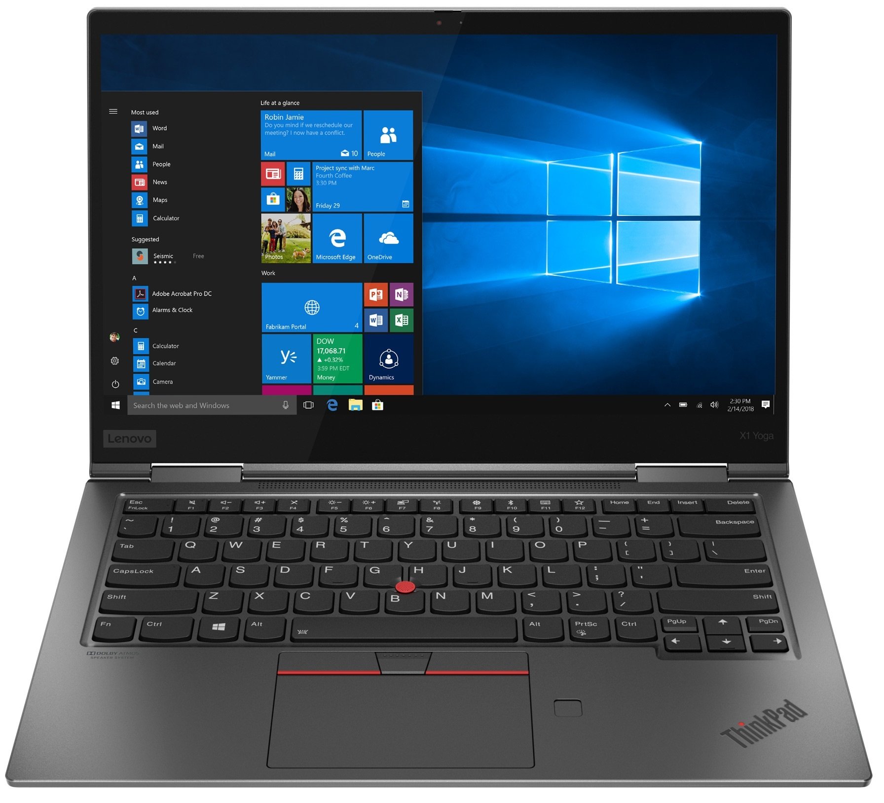 

LENOVO ThinkPad X1 Yoga (20QF0022RT)