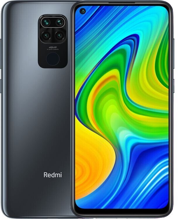 

XIAOMI Redmi Note 9 (M2003J15SG) 3/64Gb DS Onyx Black, Чёрный