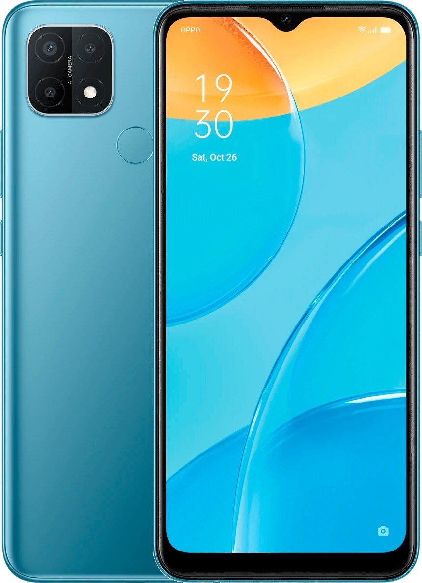 

OPPO A15s 4/64Gb (CPH2179) Blue, Синий