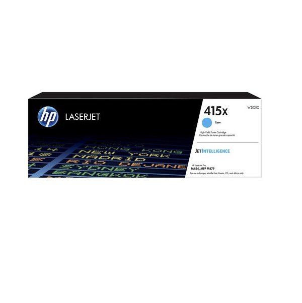 

HP 415X Cyan (W2031X)