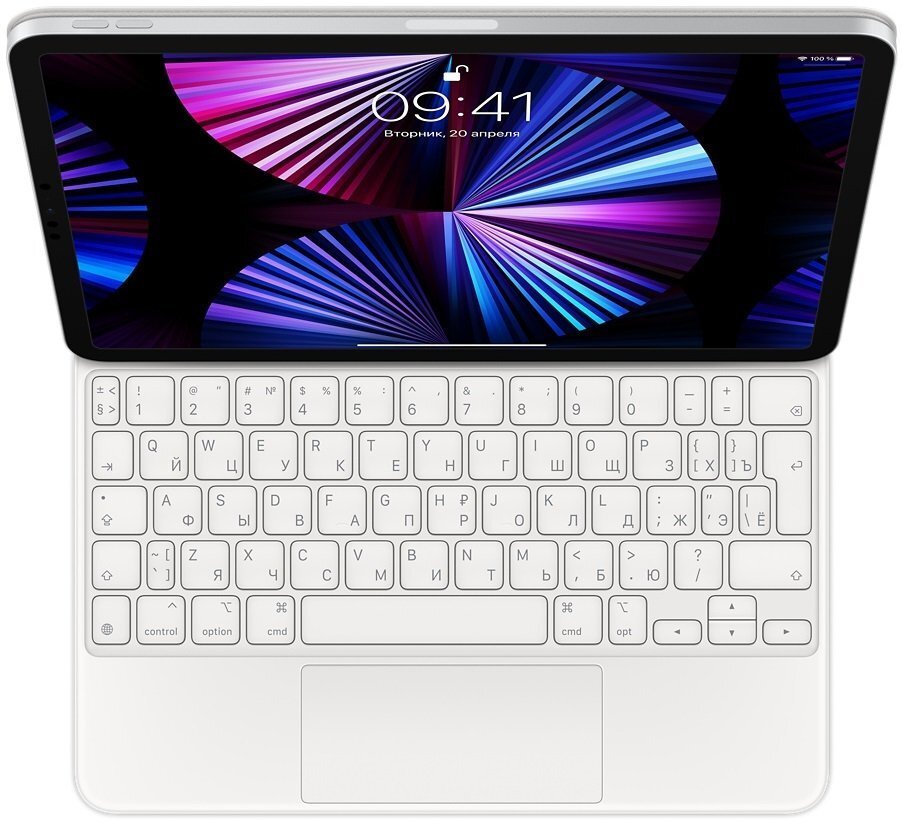 

APPLE A2261 Magic Keyboard для iPad Pro 11" (3rd generation)/ Air (4th generation) Ru (MJQJ3RS/A)
