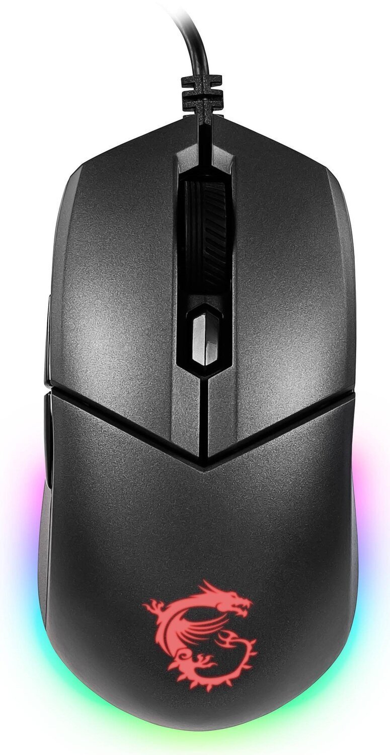 

MSI Clutch GM11 Black (S12-0401650-CLA), Чёрный