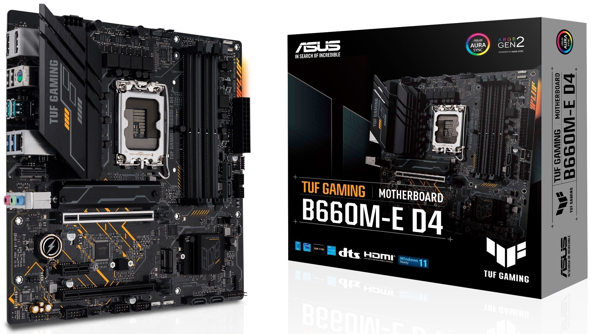 

ASUS TUF GAMING B660M-E D4