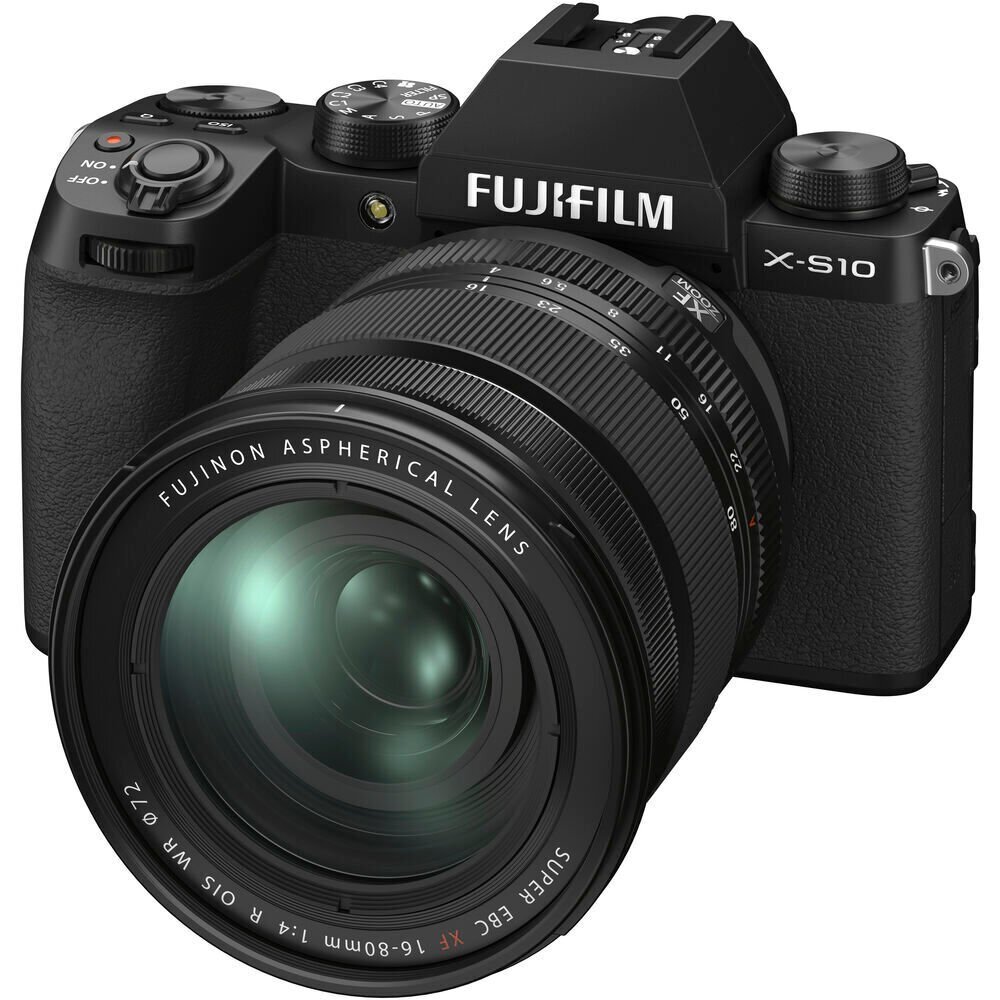 

FUJIFILM X-S10 + XF 16-80mm f/4.0 R Black (16670077), Чёрный