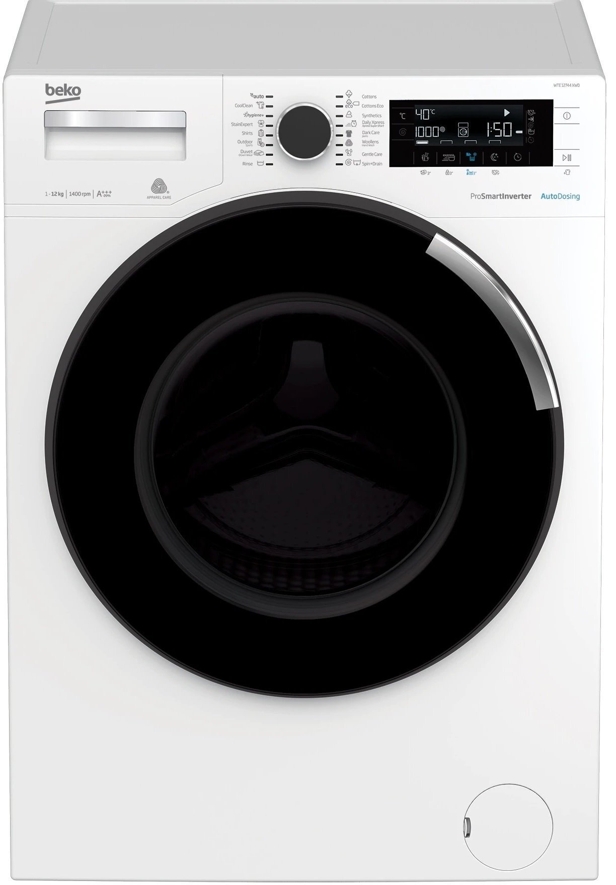 

BEKO WTE12744XWD, Белый
