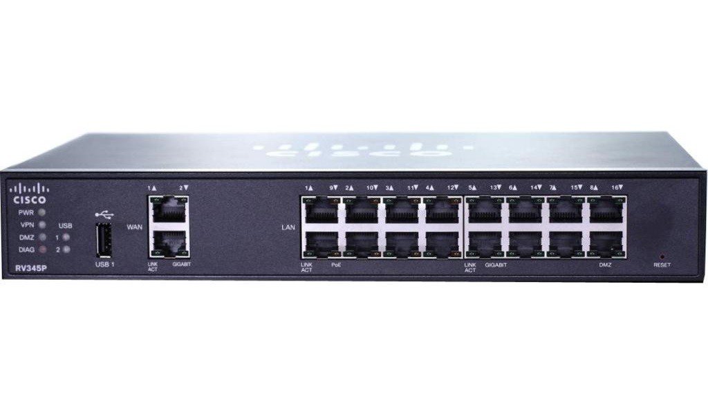 

Cisco SB RV345P-K9-G5