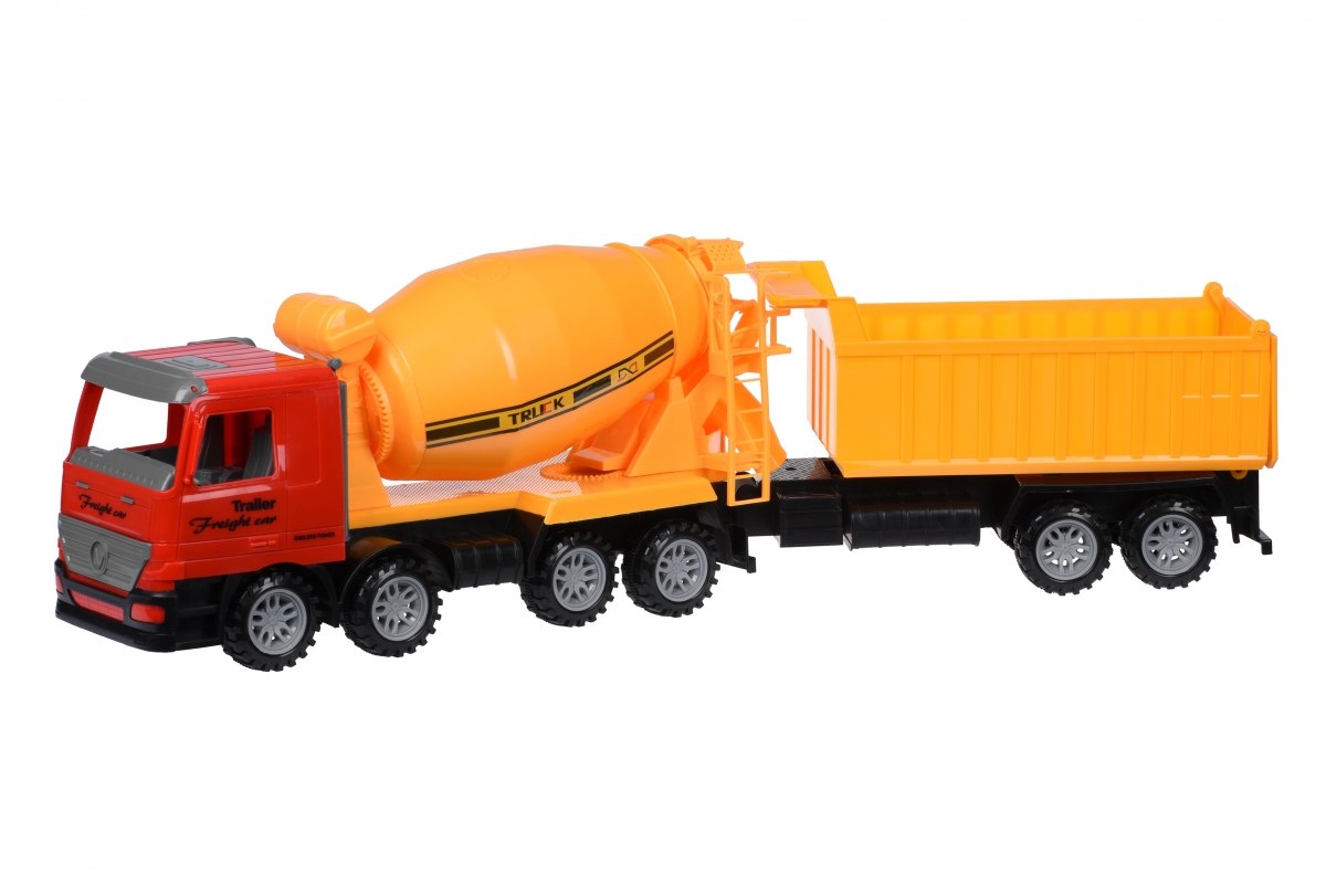 

Same Toy Super Combination Бетономешалка красная с прицепом (98-86Ut-1)