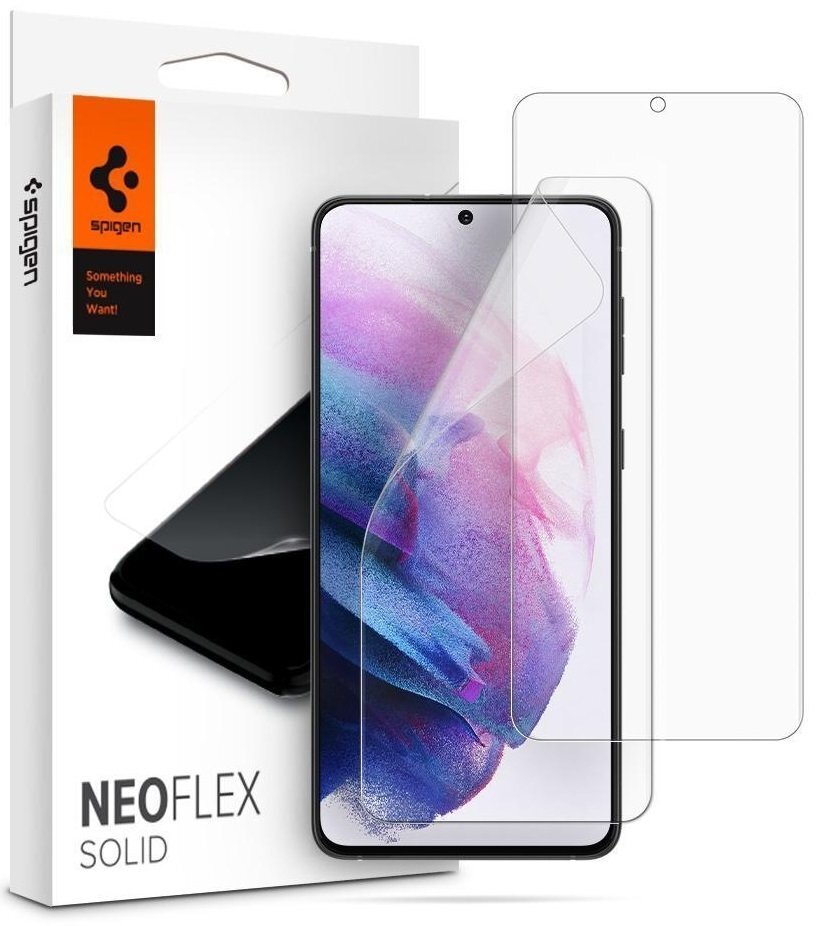 

Spigen для Galaxy S21 (G991) NeoFlex Solid HD Clear (AFL02557), Прозрачный