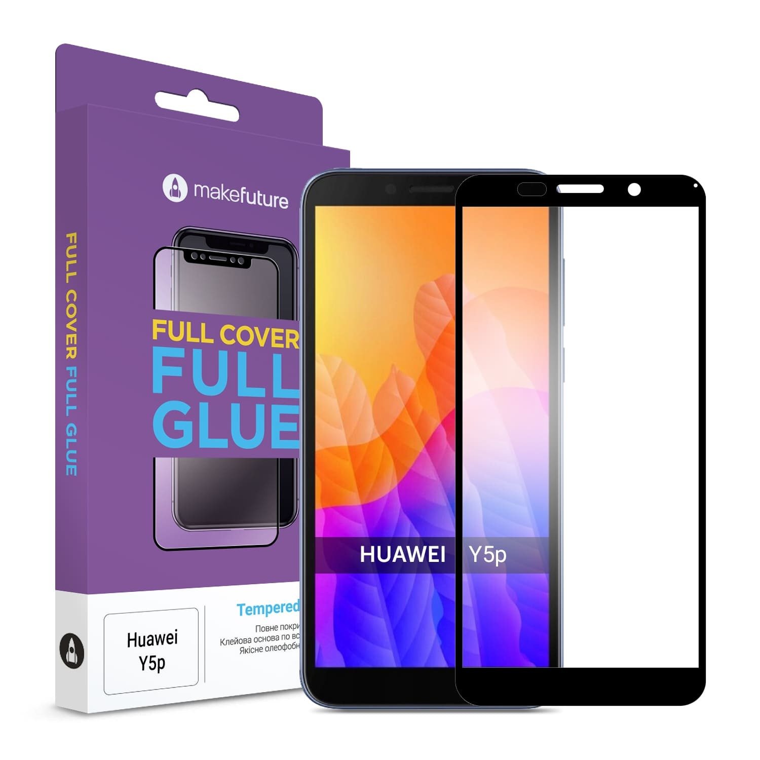 

MakeFuture для HUAWEI Y5p Full Cover Full Glue (MGF-HUY5P)