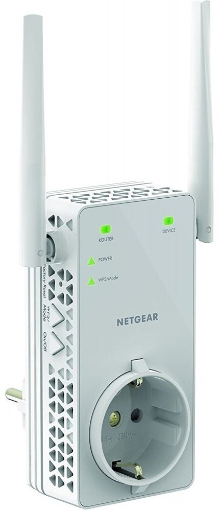 

NETGEAR EX6130 AC1200, 1xFE LAN, 2x внешн. ант. (EX6130-100PES)